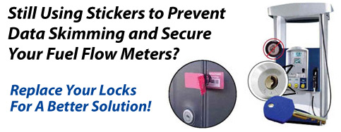 Still using stickers to prevent data skimming - Replace your locks with a better solution