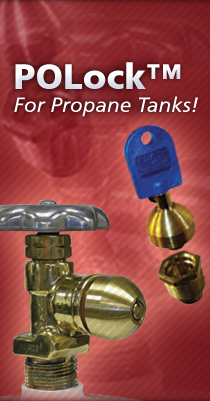 Propane Tank Locks Security Valve Locks // Propane Tank Locks